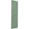 Ekena Millwork Americraft 4-Board Wood 2 Equal Panel Frmd Board-n-Batten Shutters w/Dbl Z-Bar, ARW102BF414X77TGH, PR ARW102BF414X77TGH - alternate 4